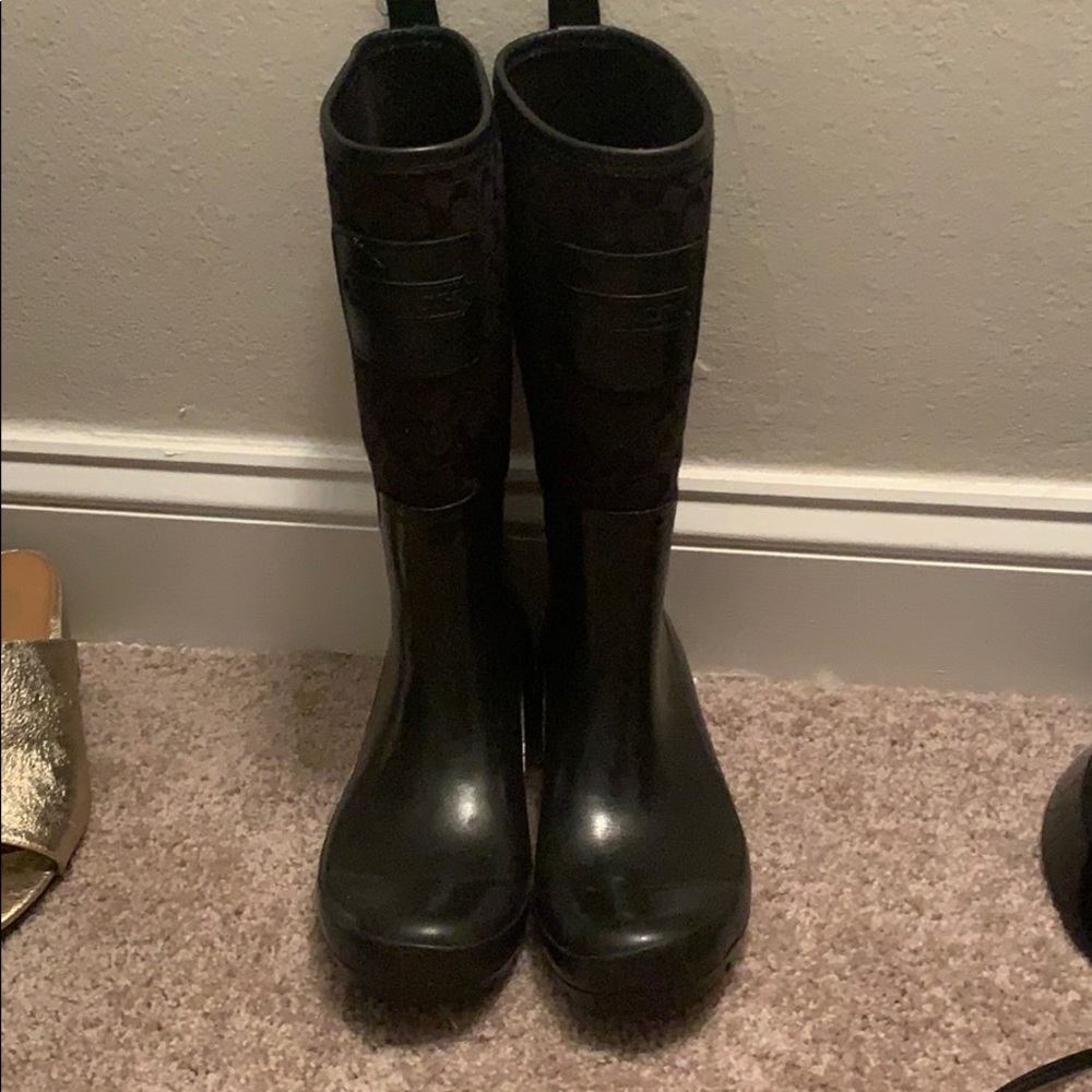 Coach Rainboots